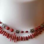 Renewal In Red Necklace